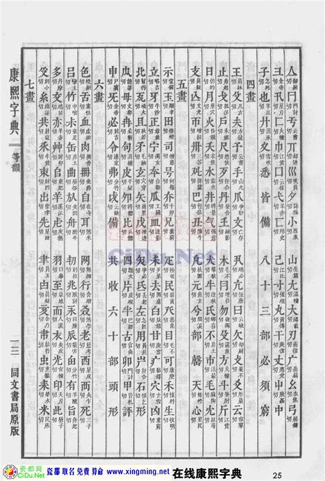 欣五行|康熙字典：欣字解释、笔画、部首、五行、原图扫描版